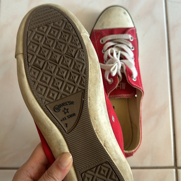 Converse Vibrant Red - Thin Soles - Picture 4 of 5
